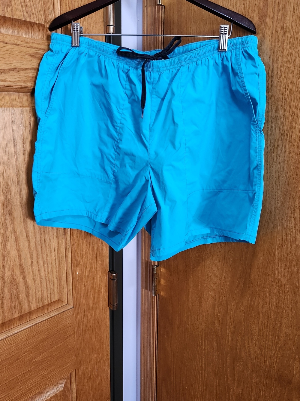 Men's Swim/Active Shorts - Bright Turquoise